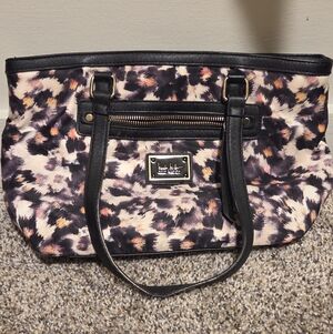 Nicole Miller New York Animal Print Bag